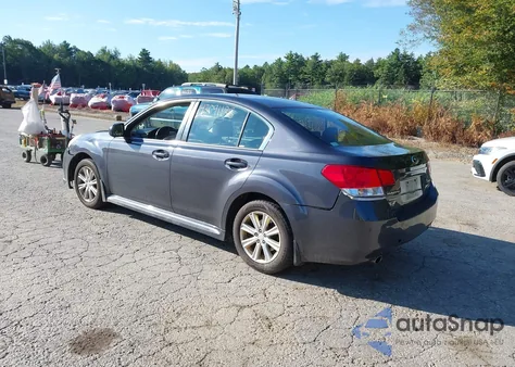 2012 Subaru Legacy 2.5I Premium из США, поврежденный, VIN 4S3BMBG60C3028435